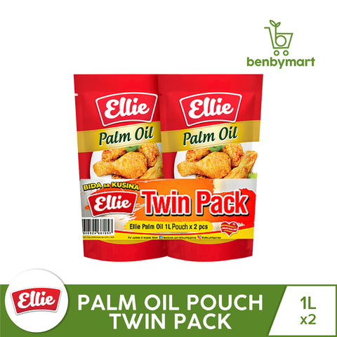Ellie Palm Oil Pouch Twinpack 1L