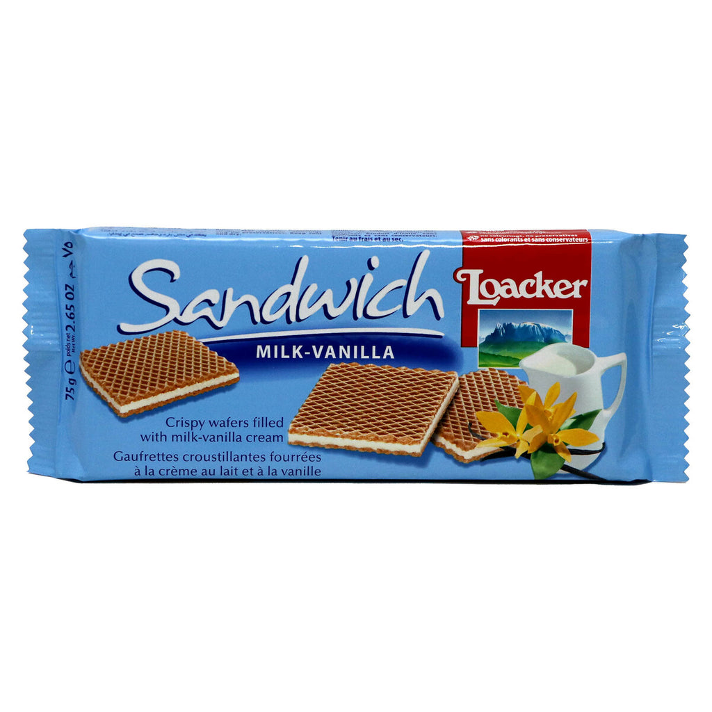 Loacker Milk Vanilla 75 g