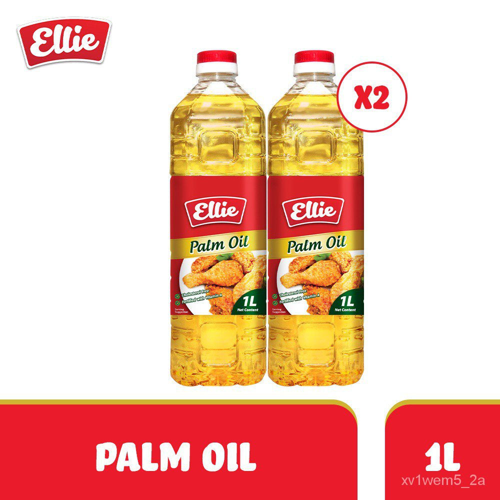 ELLIE PALM OIL 1L TWIN SAVERS PACK