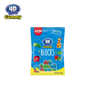 4D Gummy Blocks 45g