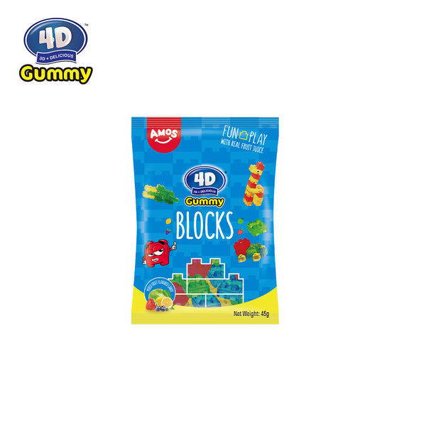 4D Gummy Blocks 45g
