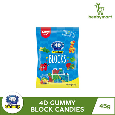 4D Gummy Blocks 45g