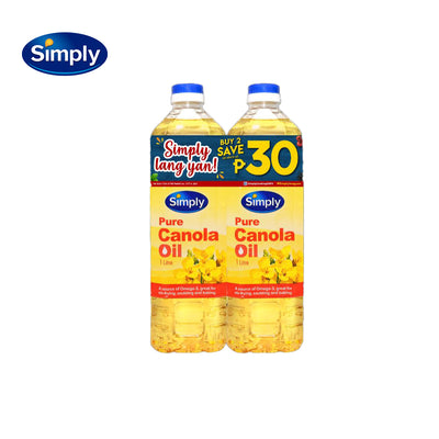 Simply Canola 1L Twin Savers Pack