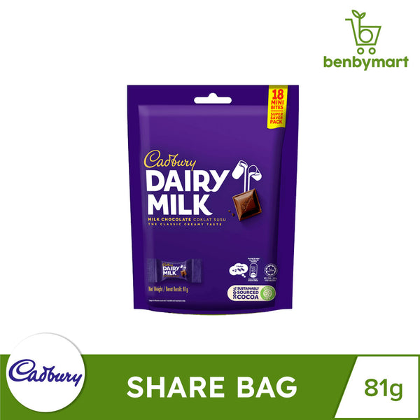 Cadbury Sharebag 81g – BenbyMart