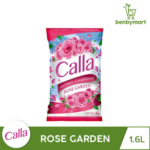 Calla Powder with Fabric Conditioner Rose Garden 1.6kg