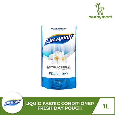 Champion Liquid Fabric Conditioner Infinity Fresh Day 1L - Pouch