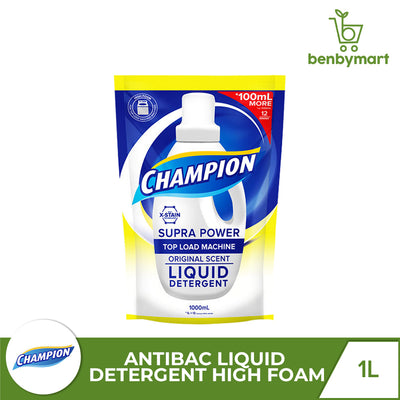 Champion Liquid Detergent High Foam 1L Sup