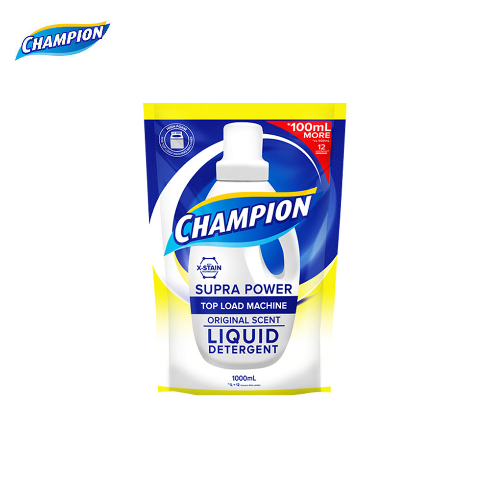 Champion Liquid Detergent High Foam 1L Sup