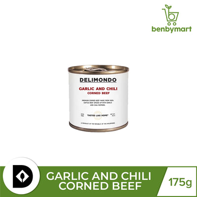 Delimondo Garlic & Chili Corned Beef 175g