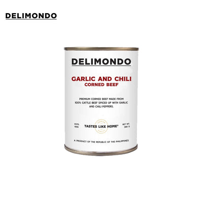 Delimondo Garlic & Chili Corned Beef 380g