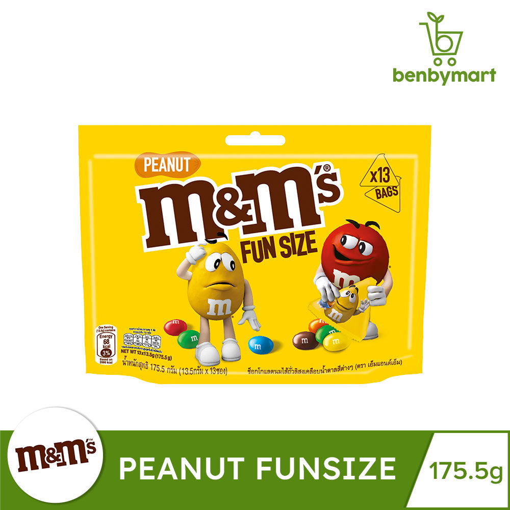 MandMs Peanut Funsize 175.5g