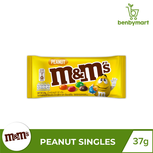 M&Ms Peanut Singles 37g