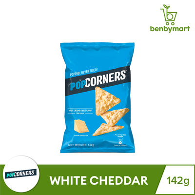 Popcorners White Cheddar 142g