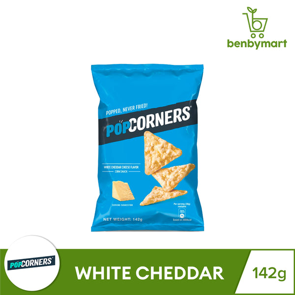 Popcorners White Cheddar 142g