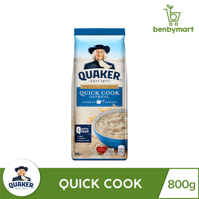 Quaker Quick Cooking Oatmeal 800g