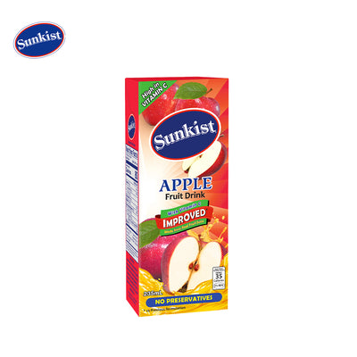 Sunkist Slim Apple 235ml
