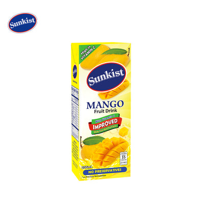 Sunkist Slim Mango 235ml