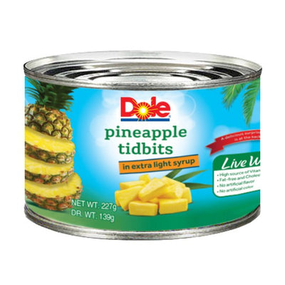 Dole Pineapple Tidbits 432g