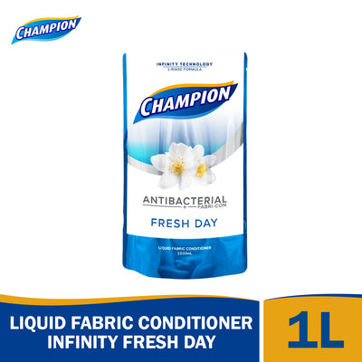 Champion Liquid Fabric Conditioner Infinity Fresh Day 1L - Pouch