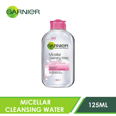 Garnier Micellar Cleansing Water 125ml (Pink)