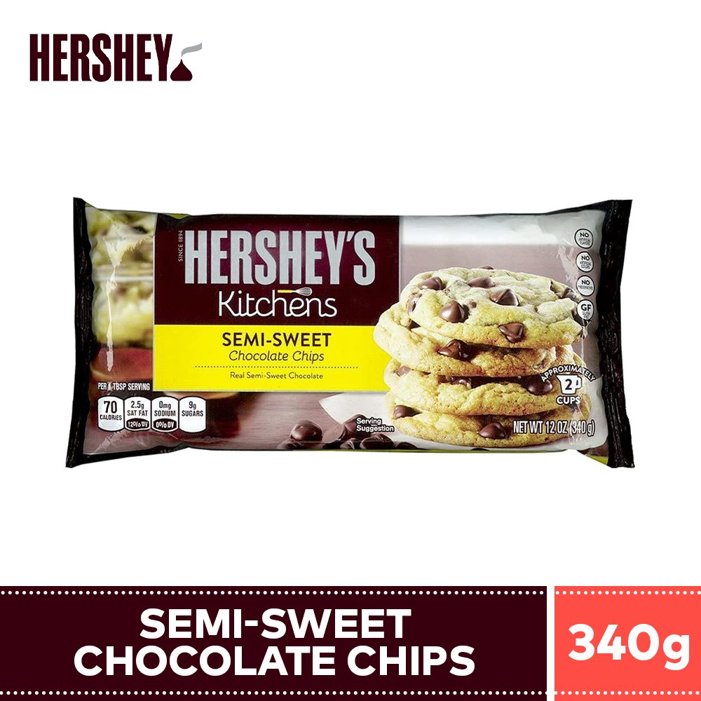 Hershey's Semi-Sweet Chocolate Chips 340g