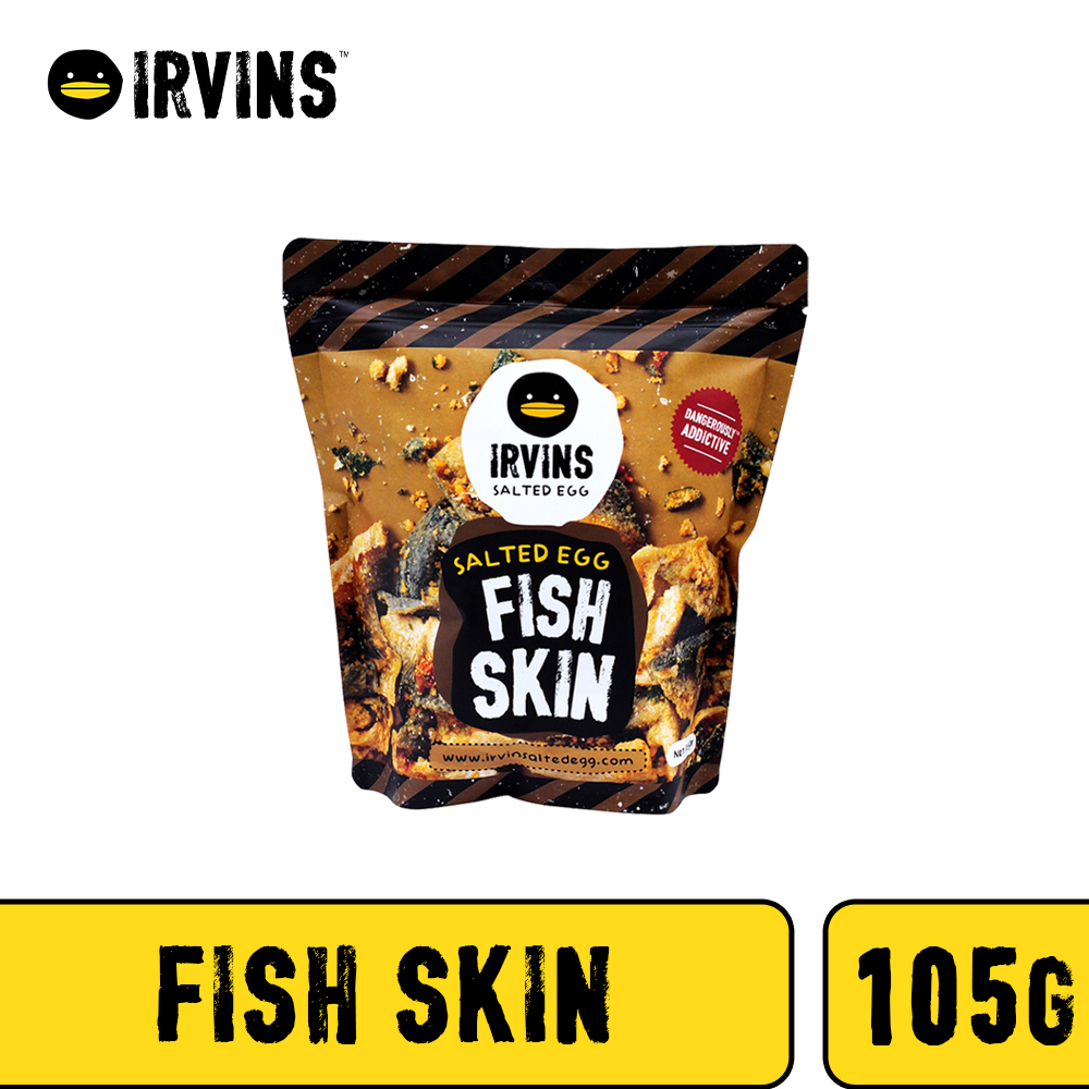 IRVINS Salted Egg Fish Skin 105g (Small)