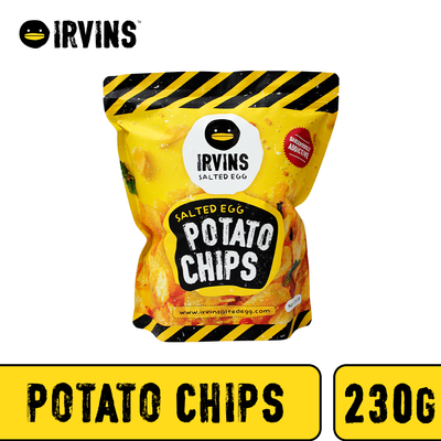 IRVINS Salted Egg Potato Chips 230g (Big)