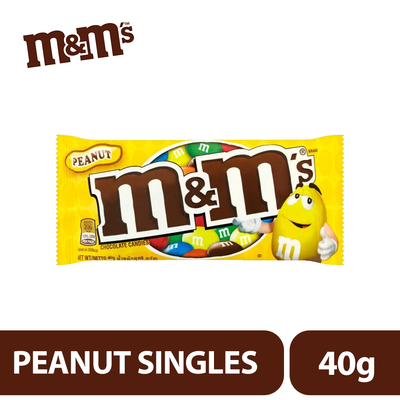 M&Ms Peanut Singles 37g