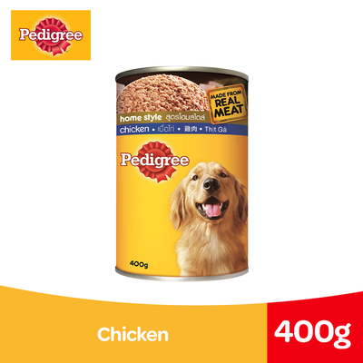 Pedigree Chicken Canned Dog Food 400g