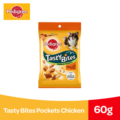 Pedigree Tasty Bites Pockets Chicken 60g