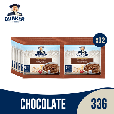 Quaker  Chocolate 33g 12's