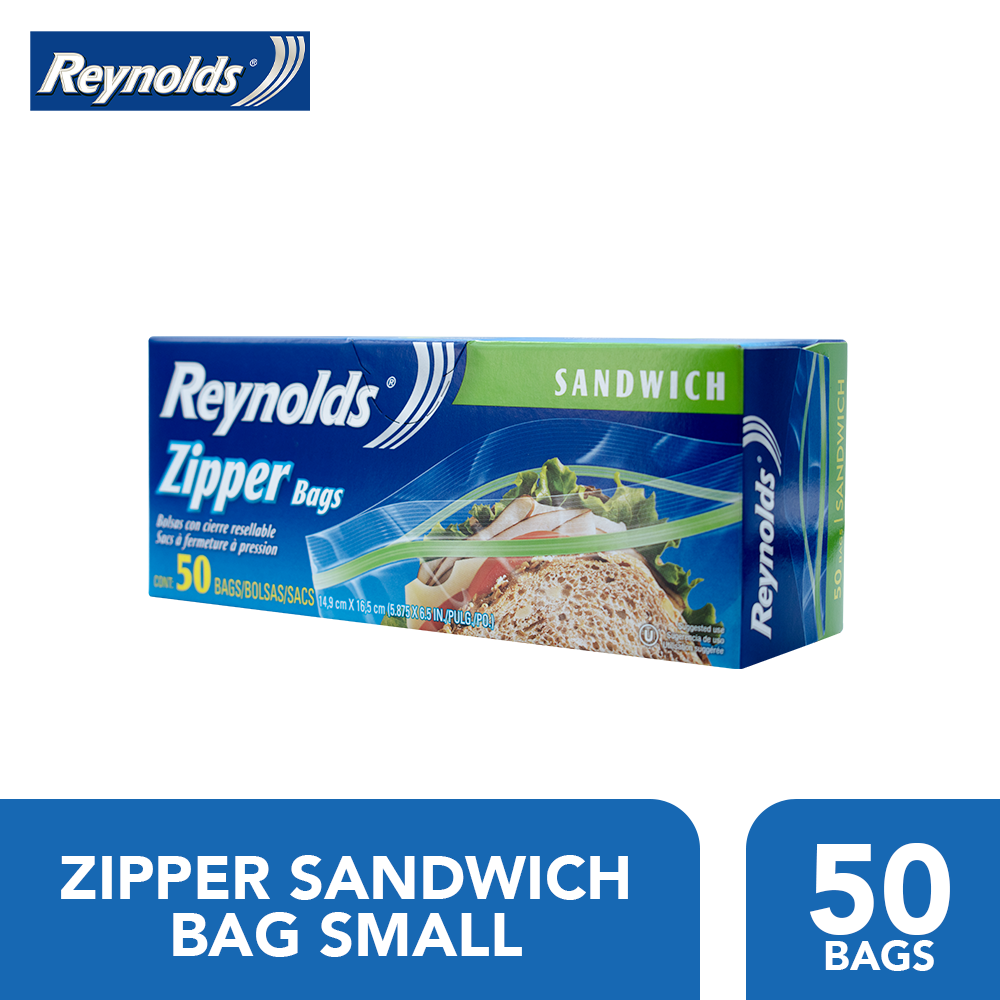 Reynolds Zipper Bag (Sandwich) 50s