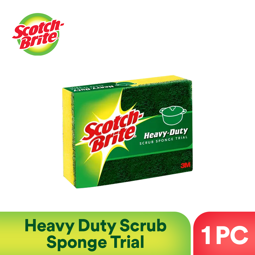 Scotch Brite Heavy Duty Scrub Sponge Trial