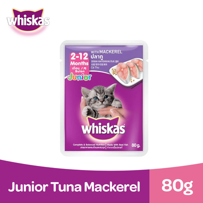 Whiskas Junior Tuna Pouch 80g