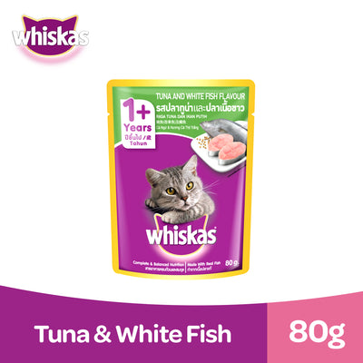 Whiskas Tuna & White Fish 80g