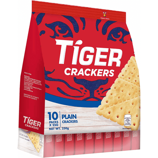 Tiger Crackers Plain 250g