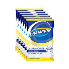 Champion Powder Regular Supra Clean 35g x 6pcs