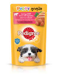 Pedigree Pouch Puppy Beef Loaf Egg and Vegetable 130g