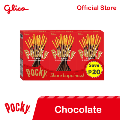 Pocky Chocolate Pack of 3