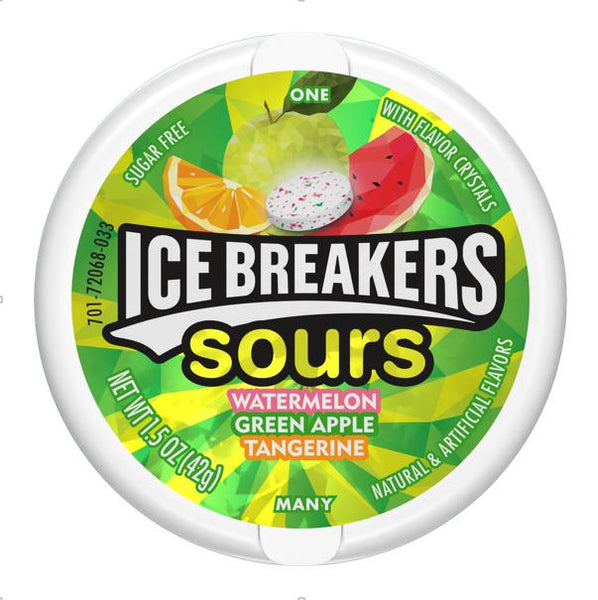 Ice Breakers Sours (Mixed Fruits) 1.5oz / 42g