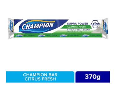 Champion Bar Natural Citrus Fresh 370g